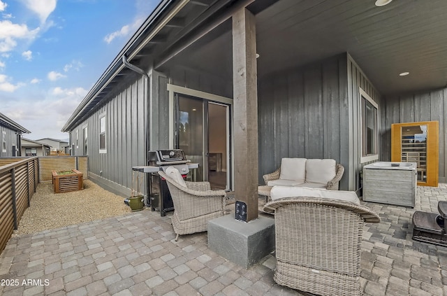 3367 W Lyra Way, Flagstaff, AZ 86001 - fenced backyard featuring a patio and area for grilling