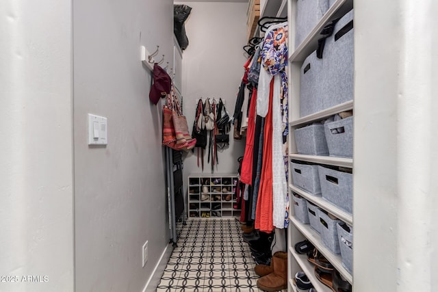 view of spacious closet