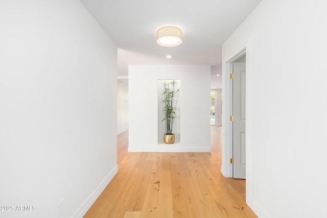 16227 N 63rd Pl, Scottsdale, AZ 85254 - corridor featuring light wood finished floors and baseboards