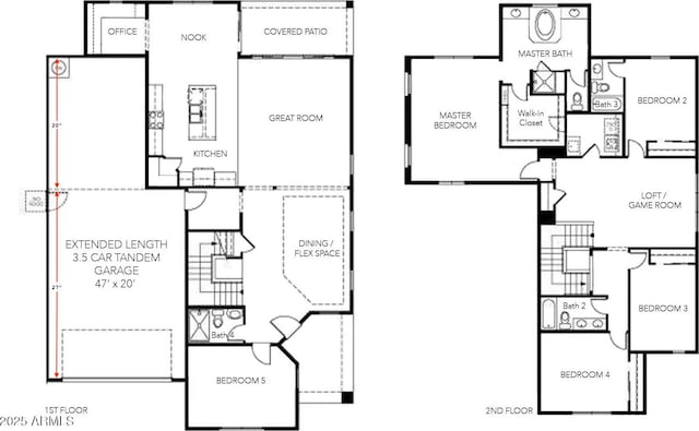 2915 W Night Owl Ln, Phoenix, AZ 85085 - floor plan / room layout