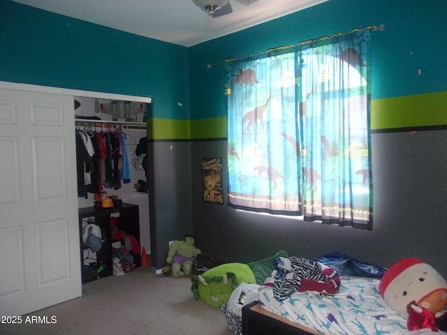 4616 E Monument Way, Rimrock, AZ 86335 - carpeted bedroom featuring a closet