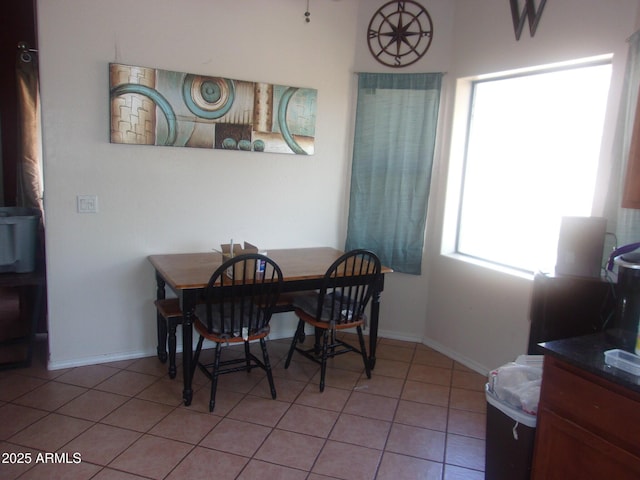 4616 E Monument Way, Rimrock, AZ 86335 - dining space featuring baseboards and light tile patterned floors