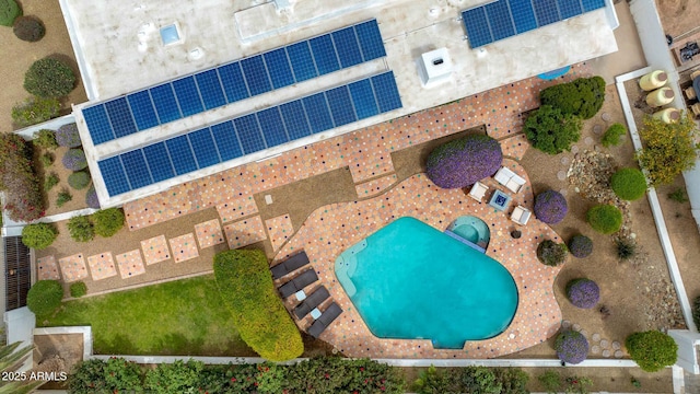 drone / aerial view