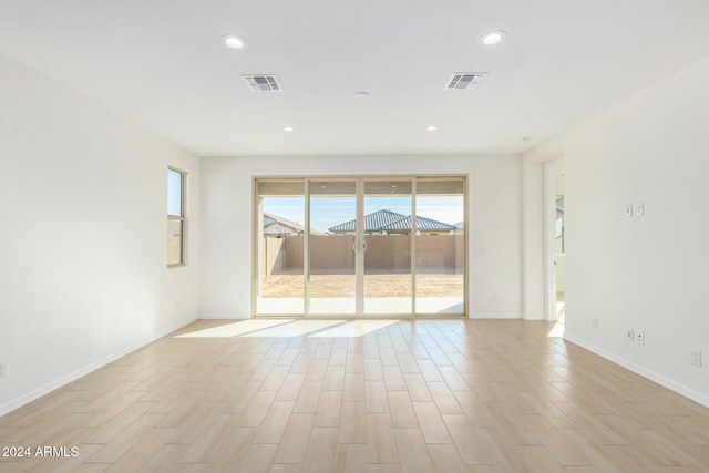 view of empty room