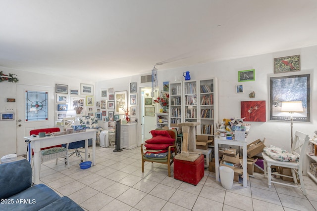 3303 E Clarendon Ave, Phoenix, AZ 85018 - living area featuring light tile patterned floors