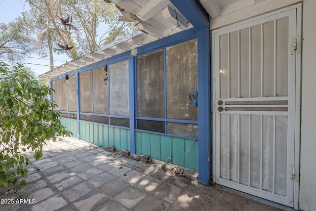 3303 E Clarendon Ave, Phoenix, AZ 85018 - property entrance featuring a patio area
