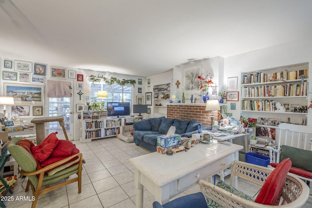 3303 E Clarendon Ave, Phoenix, AZ 85018 - living area with light tile patterned floors