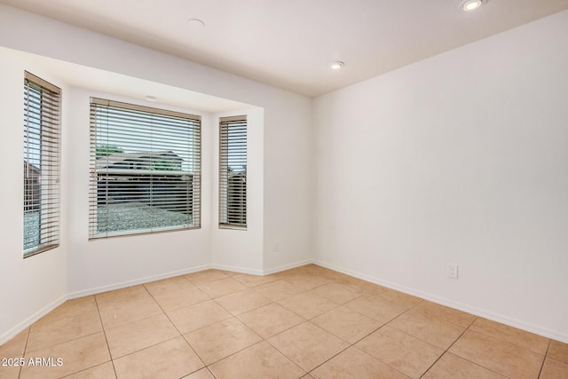 15440 S 38th St, Phoenix, AZ 85044 - unfurnished room with light tile patterned flooring, baseboards, and recessed lighting