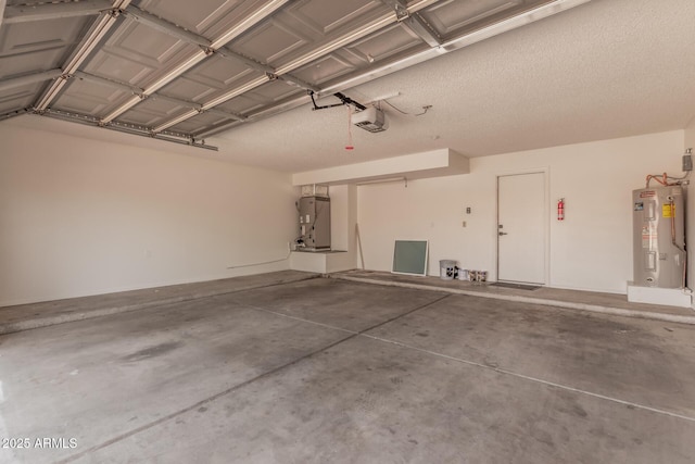 15440 S 38th St, Phoenix, AZ 85044 - garage featuring electric water heater, a garage door opener, and water heater