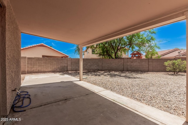 15440 S 38th St, Phoenix, AZ 85044 - fenced backyard with a patio