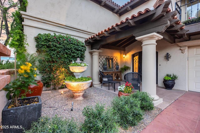 view of patio / terrace featuring covered porch