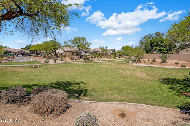 7758 E Nestling Way, Scottsdale, AZ 85255 - surrounding community featuring a residential view and a lawn