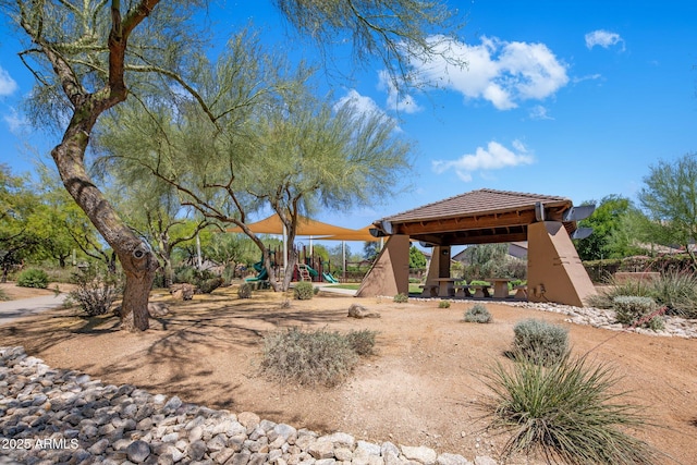 7758 E Nestling Way, Scottsdale, AZ 85255 - community playground featuring a gazebo