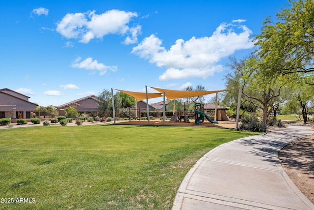 7758 E Nestling Way, Scottsdale, AZ 85255 - surrounding community featuring a yard