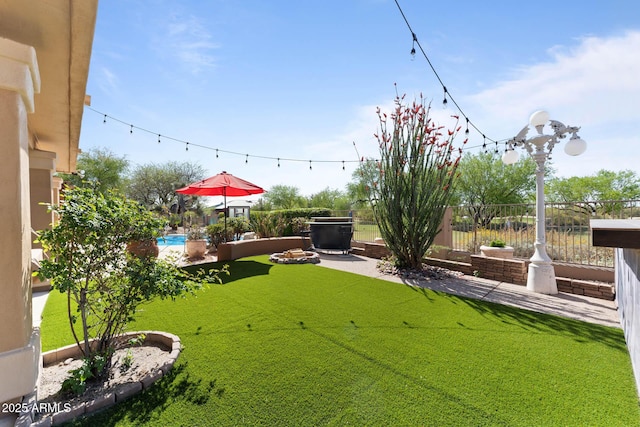 29806 N 43rd Pl, Cave Creek, AZ 85331 - view of yard featuring a patio and fence