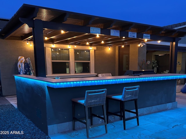 4876 N 207th Ln, Buckeye, AZ 85396 - exterior space featuring an outdoor pool and a patio