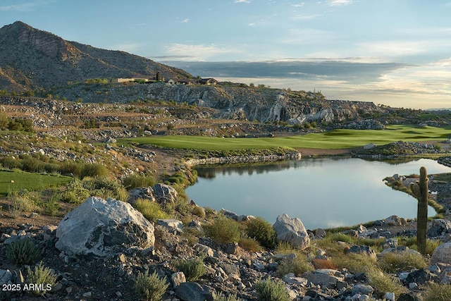 4876 N 207th Ln, Buckeye, AZ 85396 - view of water feature with golf course view and a mountain view