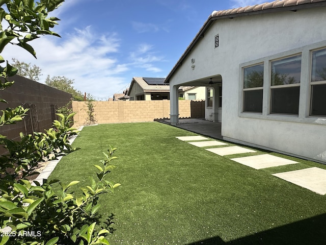 6947 W Spur Dr, Peoria, AZ 85383 - view of yard with a patio area