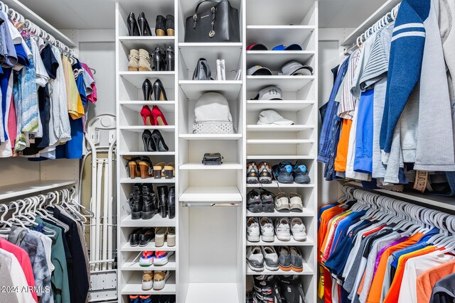 view of spacious closet