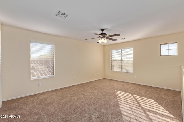 6321 S Teresa Dr, Chandler, AZ 85249 - carpeted spare room with a ceiling fan and baseboards