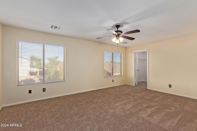 6321 S Teresa Dr, Chandler, AZ 85249 - carpeted spare room with ceiling fan and baseboards