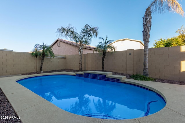 6321 S Teresa Dr, Chandler, AZ 85249 - view of pool with a fenced backyard