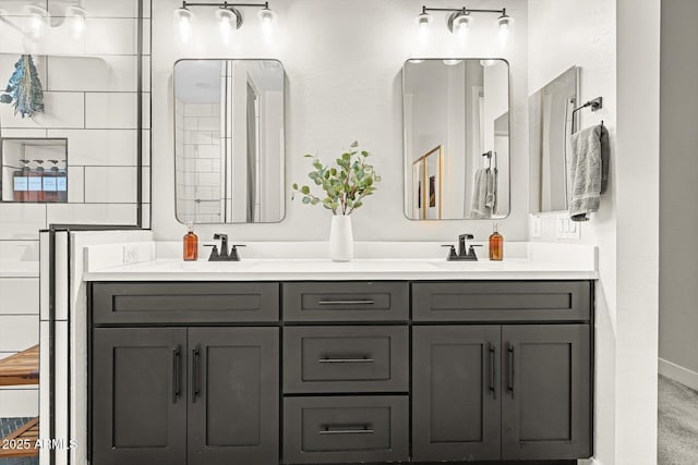 141 S 156th Dr, Goodyear, AZ 85338 - full bathroom featuring double vanity and a sink