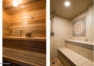 4636 E Moonlight Way, Paradise Valley, AZ 85253 - relaxing sauna featuring recessed lighting