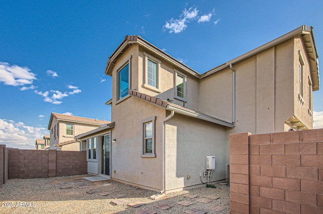 view of rear view of house