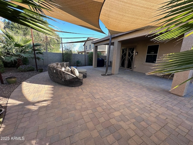 view of patio / terrace featuring outdoor lounge area