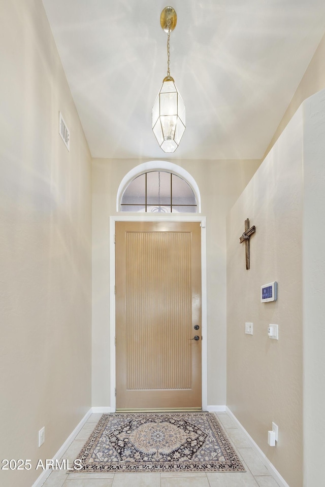 7262 W Firebird Dr, Glendale, AZ 85308 - tiled entrance foyer with baseboards