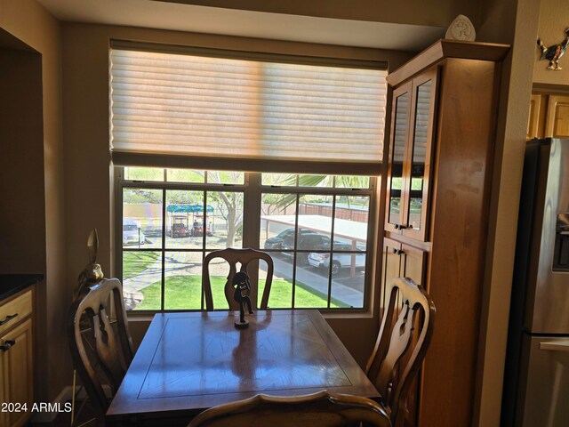 dining room featuring a healthy amount of sunlight