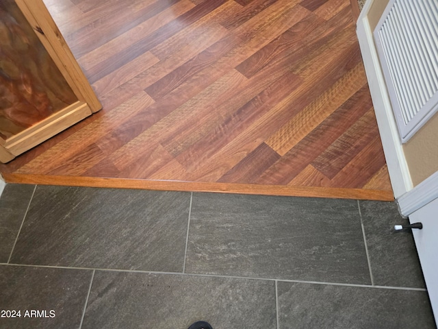 room details featuring dark hardwood / wood-style floors