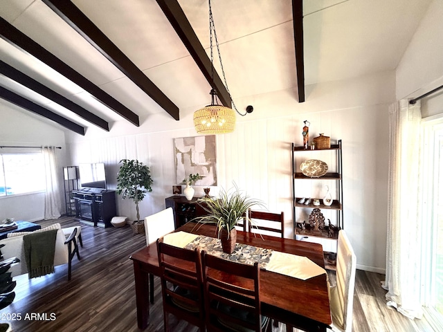 251 W 8th St, Ajo, AZ 85321 - dining area featuring wood finished floors and a chandelier