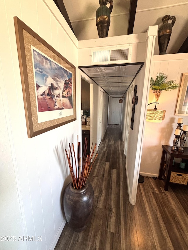 251 W 8th St, Ajo, AZ 85321 - hall with dark wood-type flooring