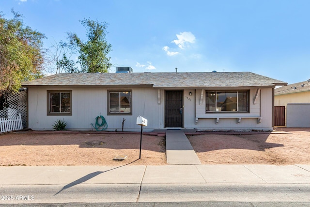 view of ranch-style home