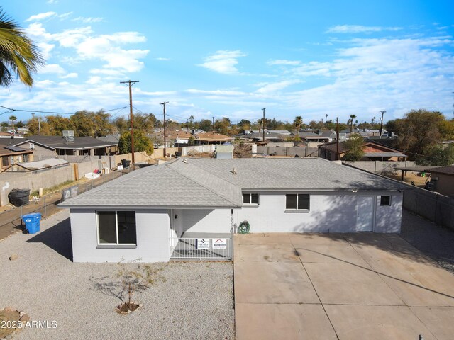 view of rear view of house