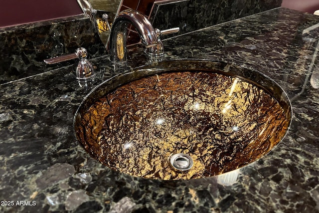room details with a sink