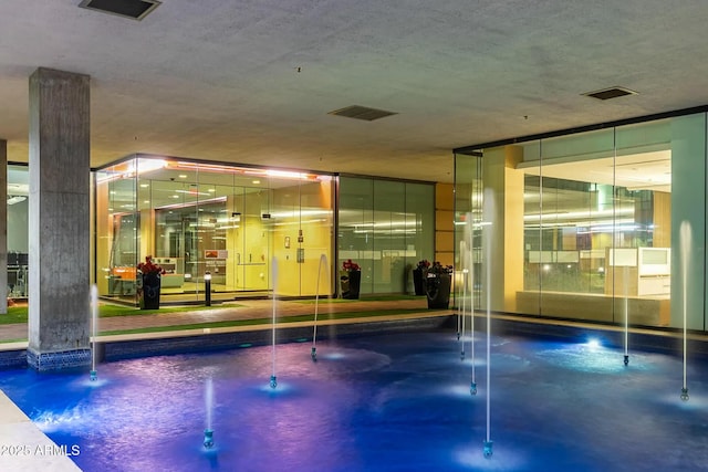 view of pool