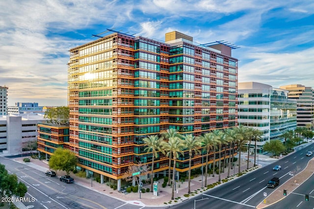 view of property with a view of city