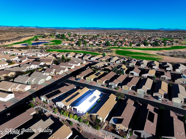 4968 E Meadow Vista Dr, Cornville, AZ 86325 - drone / aerial view with a mountain view and a residential view