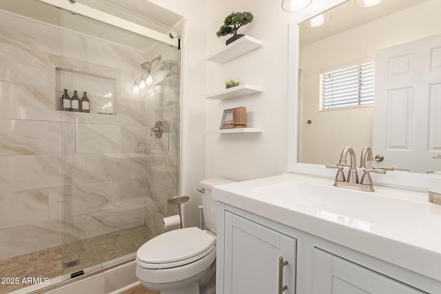 9825 N 44th Ave, Glendale, AZ 85302 - bathroom featuring vanity and a stall shower