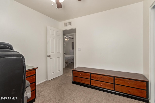 9825 N 44th Ave, Glendale, AZ 85302 - carpeted home office with a ceiling fan