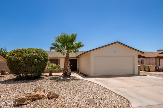 9825 N 44th Ave, Glendale, AZ 85302 - view of front of property featuring a garage and concrete driveway