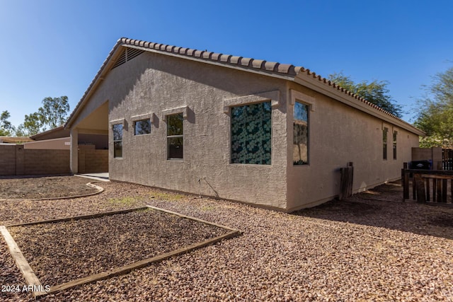 view of rear view of house