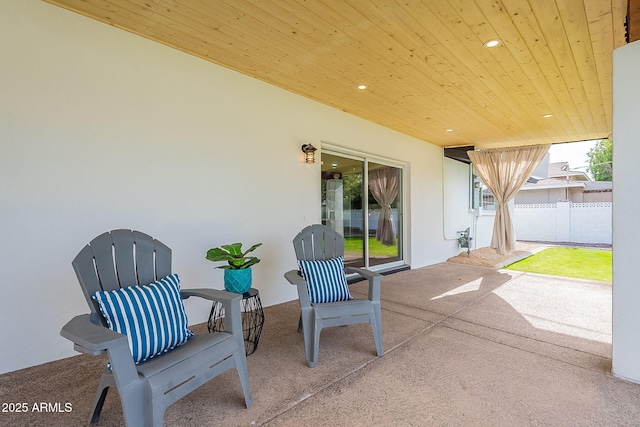 view of patio / terrace