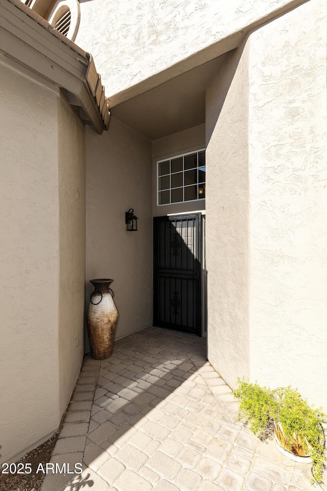 25042 S Hollygreen Dr, Sun Lakes, AZ 85248 - property entrance with stucco siding