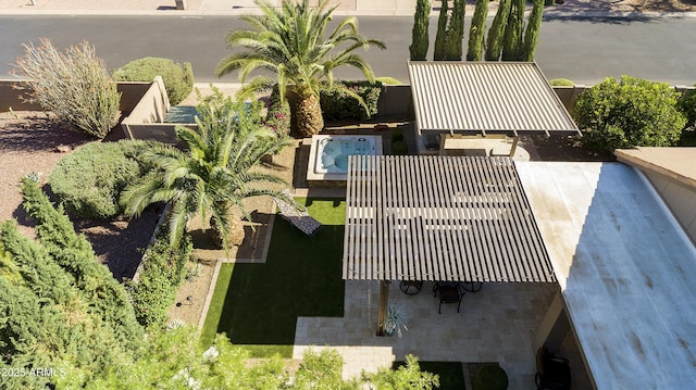 25042 S Hollygreen Dr, Sun Lakes, AZ 85248 - birds eye view of property