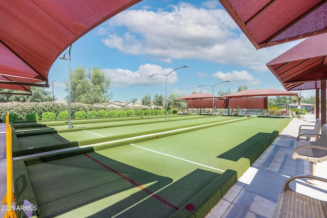 4976 S Sugarberry Ln, Gilbert, AZ 85298 - view of community featuring a bocce ball area