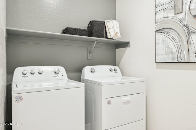 1584 S 241st Ave, Buckeye, AZ 85326 - laundry room featuring washing machine and clothes dryer
